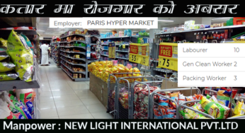 15 Candidates Required for HYPER MARKET in Qatar